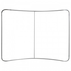 10 ft. EZ Tube Curve Trade Show Display – Curve Graphic Package