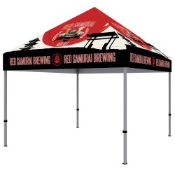 10 ft. Canopy Steel Tent Dye-Sub Full Color