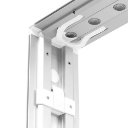 SEGO 3.3 x 3.3ft. Modular Lightbox Counter - Double-Sided Graphic Package