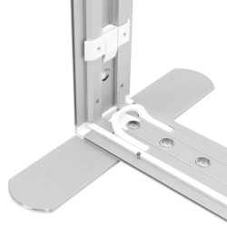 SEGO 3.3 x 3.3ft. Modular Lightbox Counter - Double-Sided Graphic Package